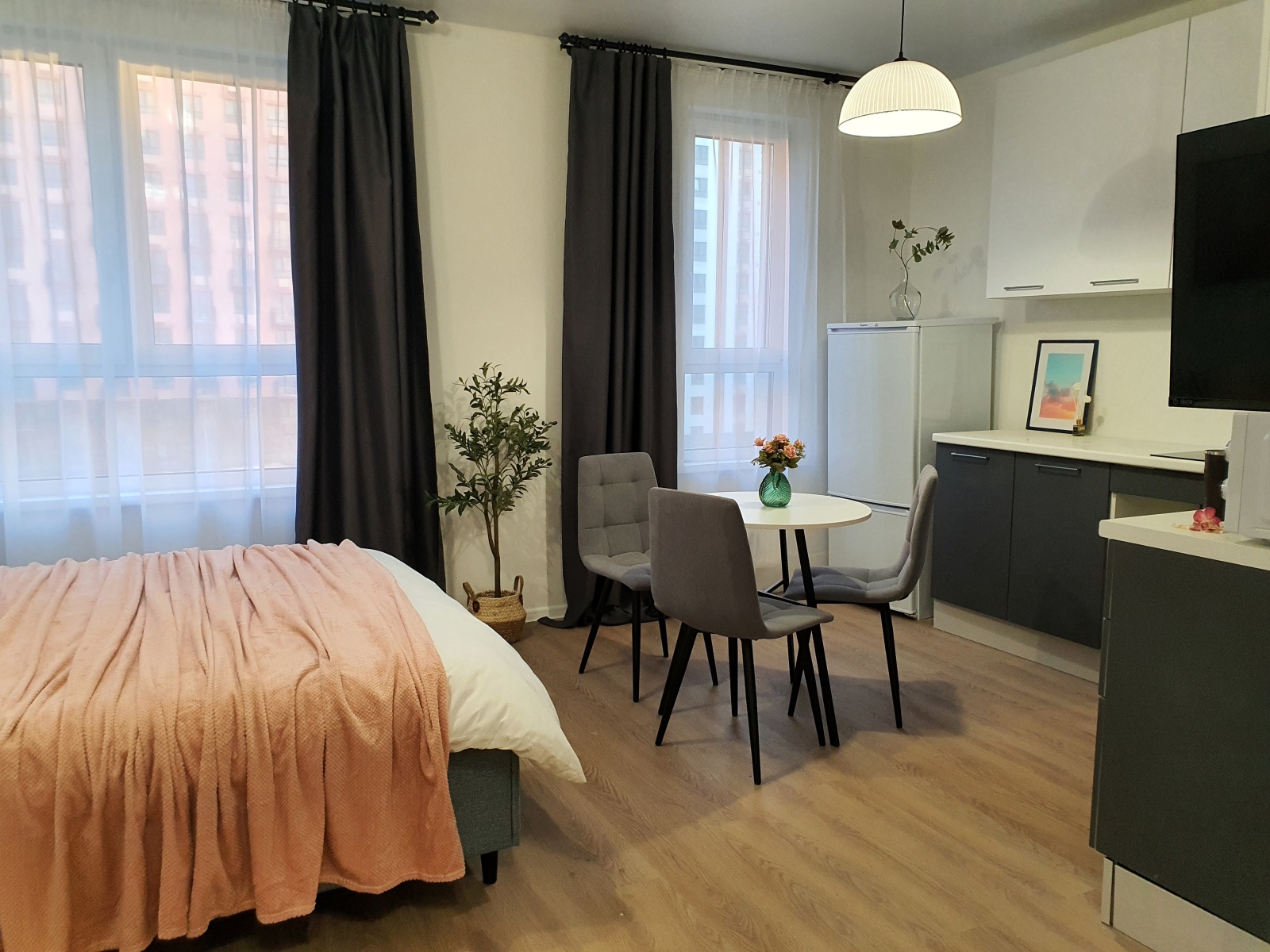 Студия в новейшем ЖК Самолет