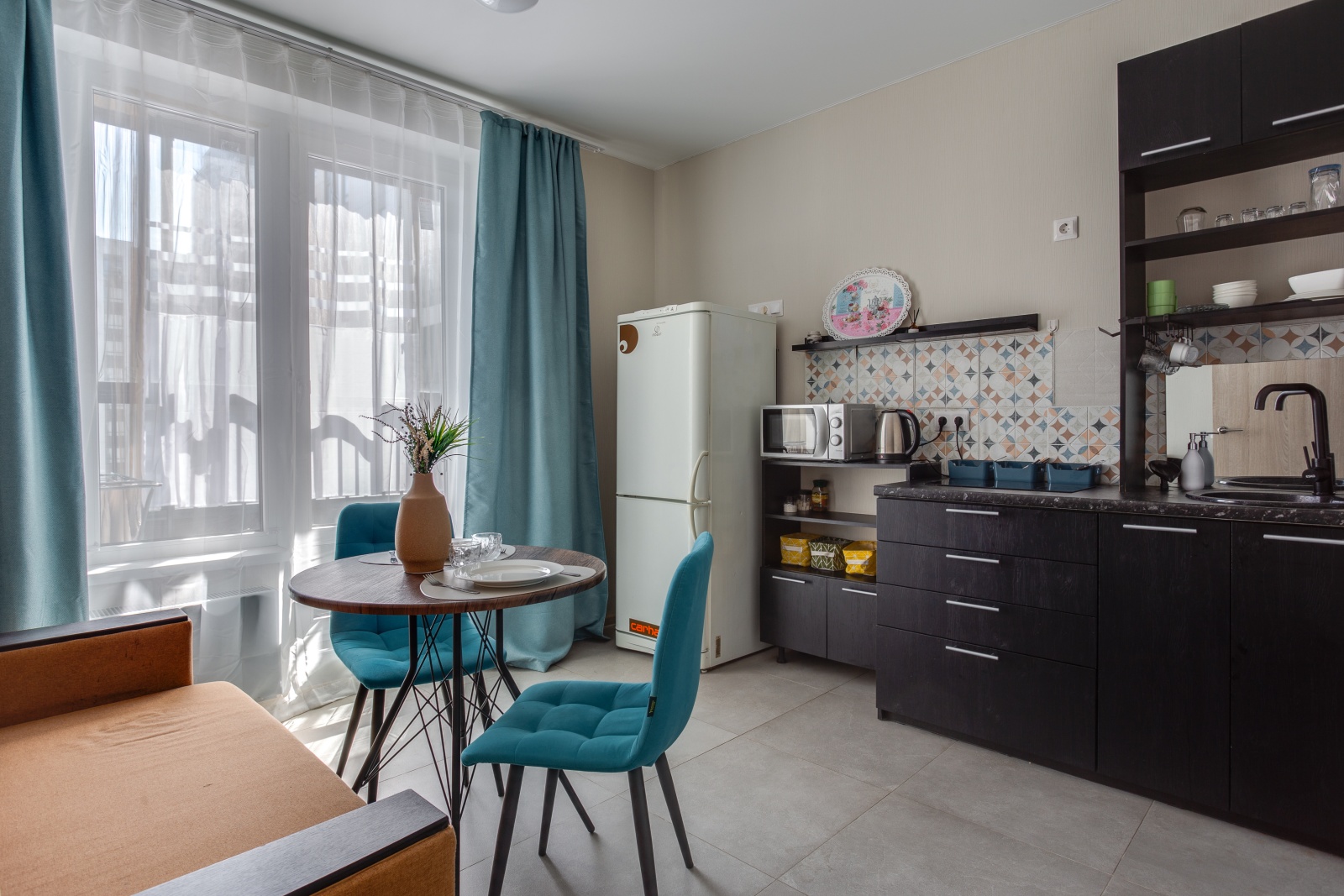 Однокомнатная квартира с балконом