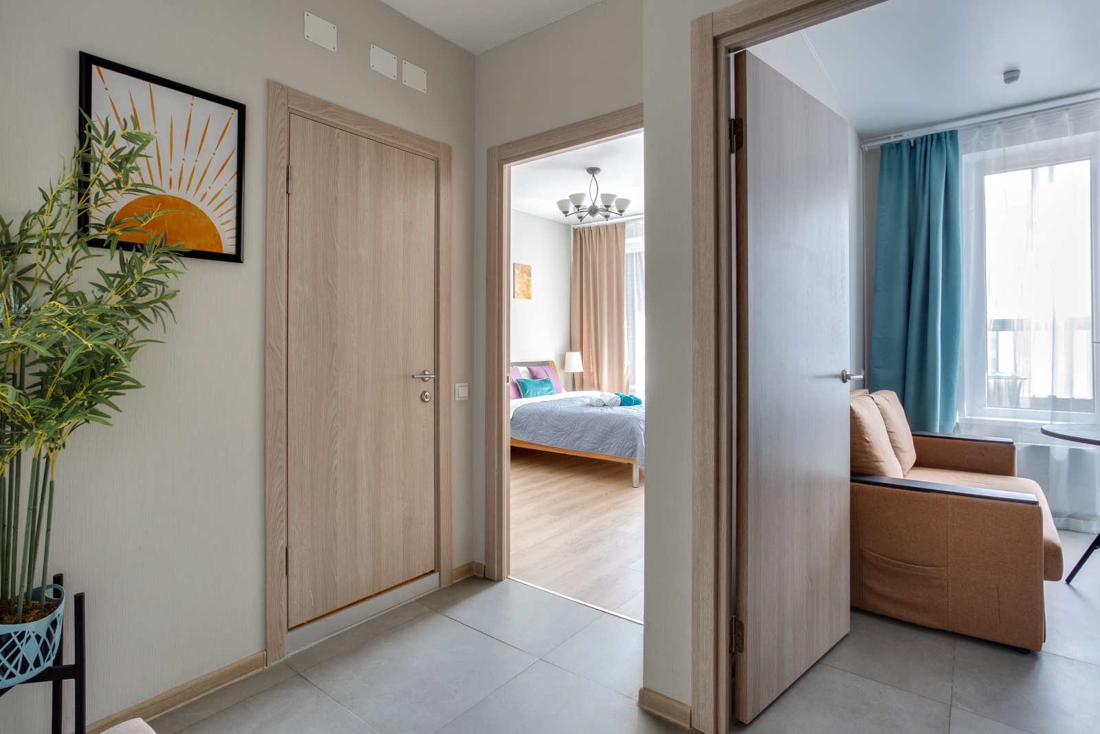 Однокомнатная квартира с балконом