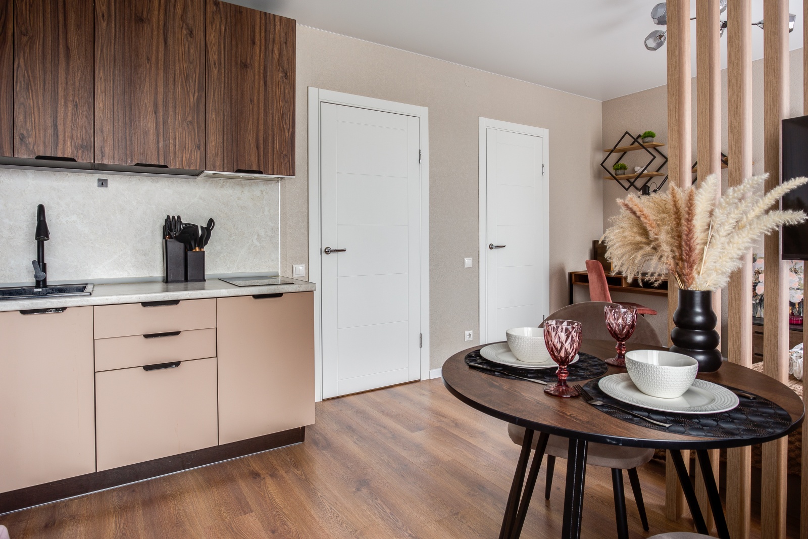 Стильная студия для двоих